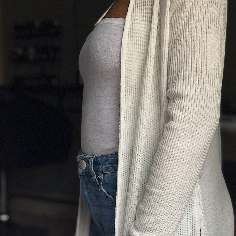 Ribbed Cardigan